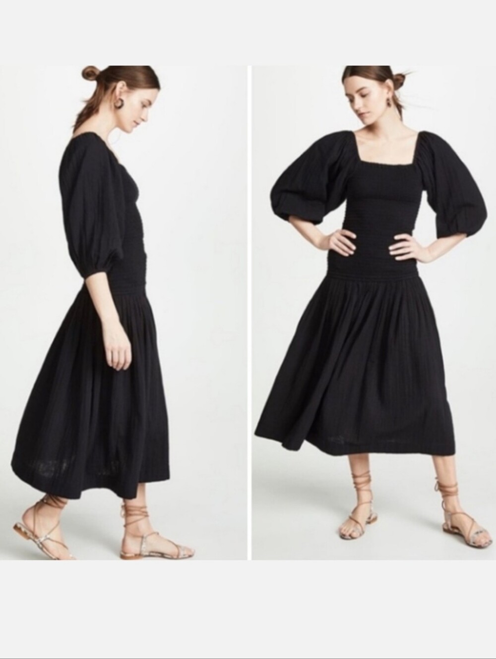 RHODE RESORT‎ HARPER DRESS BLACK S